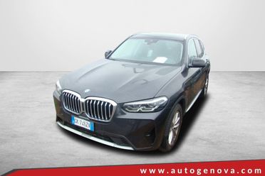 BMW X3 20D 190CV STEPTRONIC 48V X-DRIVE BUSINESS ADVANTEGE ( FARI LED - PELLE - CLIMA TRIZONA - NAVI - PARK ASSISTANT - TELECAMERA POST. - CERCHI 18 )