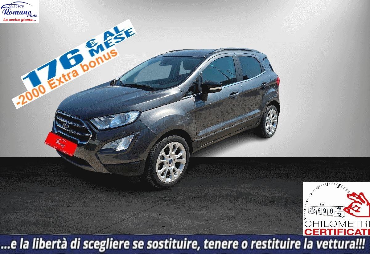 FORD - EcoSport - 1.0 EcoBoost 125 CV Titanium#KM CERTIFICATI!