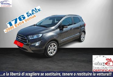 FORD - EcoSport - 1.0 EcoBoost 125 CV Titanium#KM CERTIFICATI!