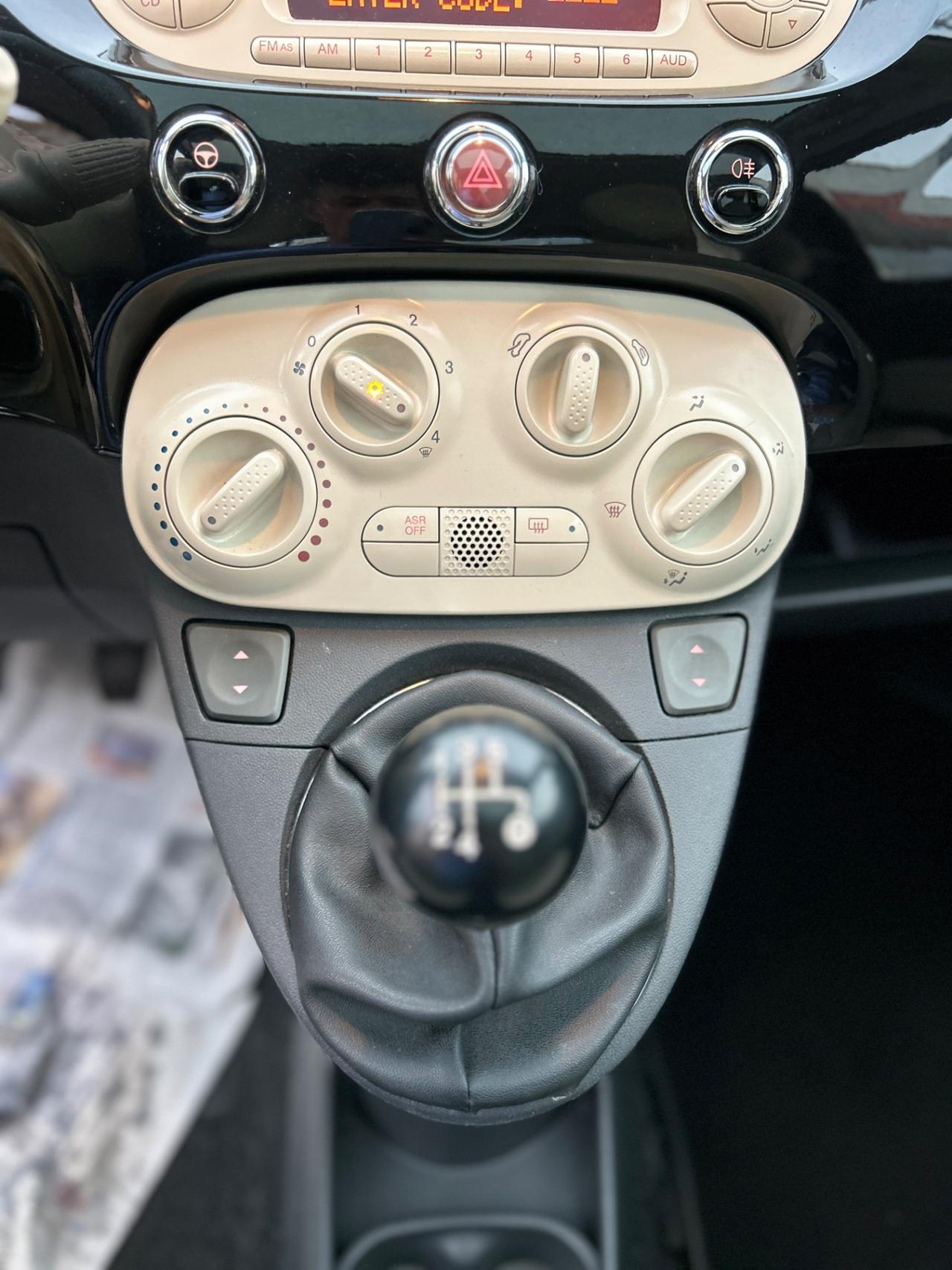 Fiat 500 1.2 69 cv-2009-CLIMA-PANO