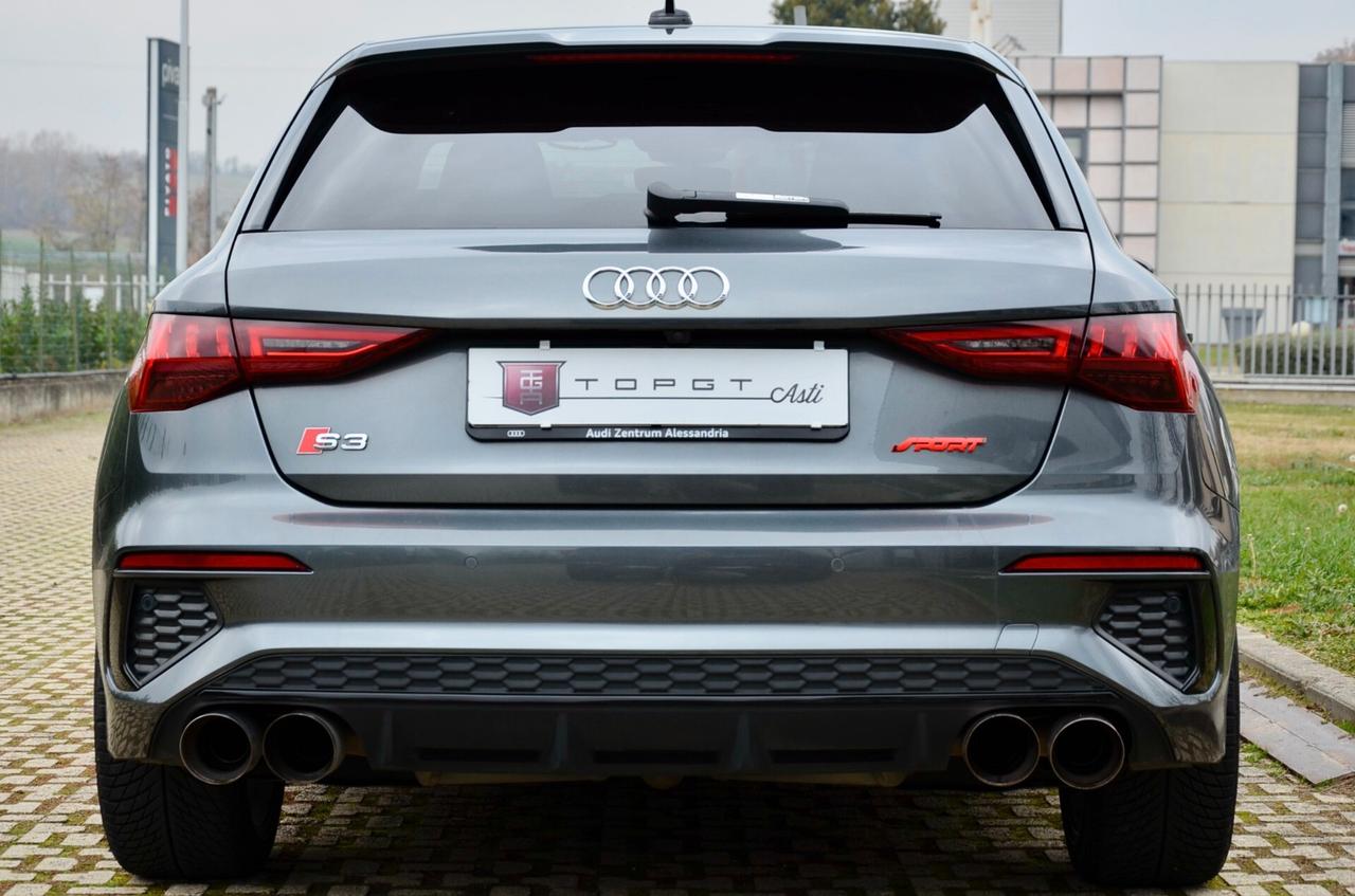 AUDI S3 SPB 2.0 TFSI QUATTRO 310cv S-TRONIC, GARANZIA AUDI 1/28, SERVICE AUDI, UFF ITALIANA, EURO 6D, MATRIX, BANG&OLUFSEN, DYNAMIC PACK, SCARICO, RETROCAMERA, PERMUTE