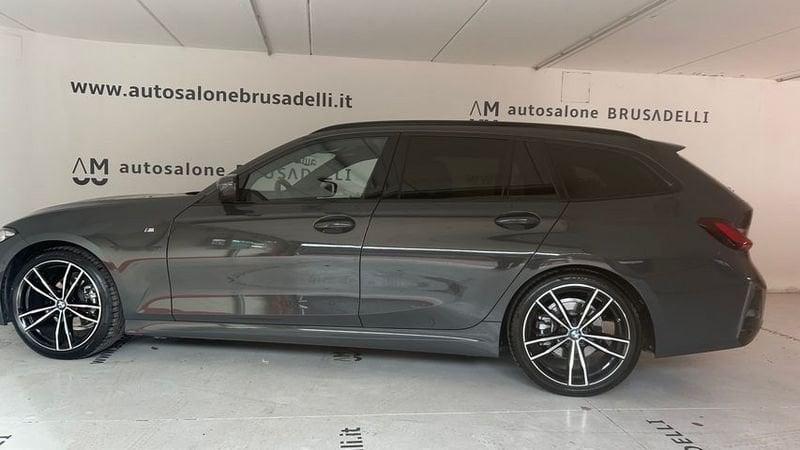 BMW Serie 3 318d 48V Touring Msport TAGLIANDI PAGATI 5 ANNI