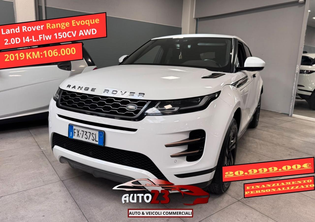 Land Rover Range Evoque 2.0D I4-L.Flw 150CV AWD Auto R-Dynamic SE