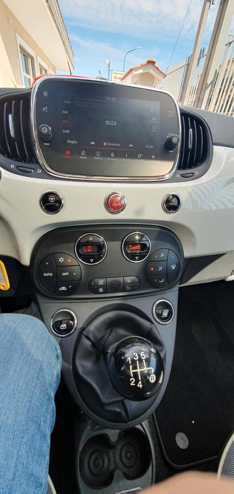 Fiat 500 1.2 Lounge White Pearl