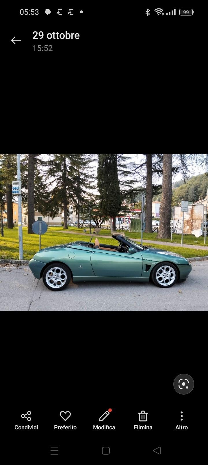 Alfa Romeo Spider V6 turbo