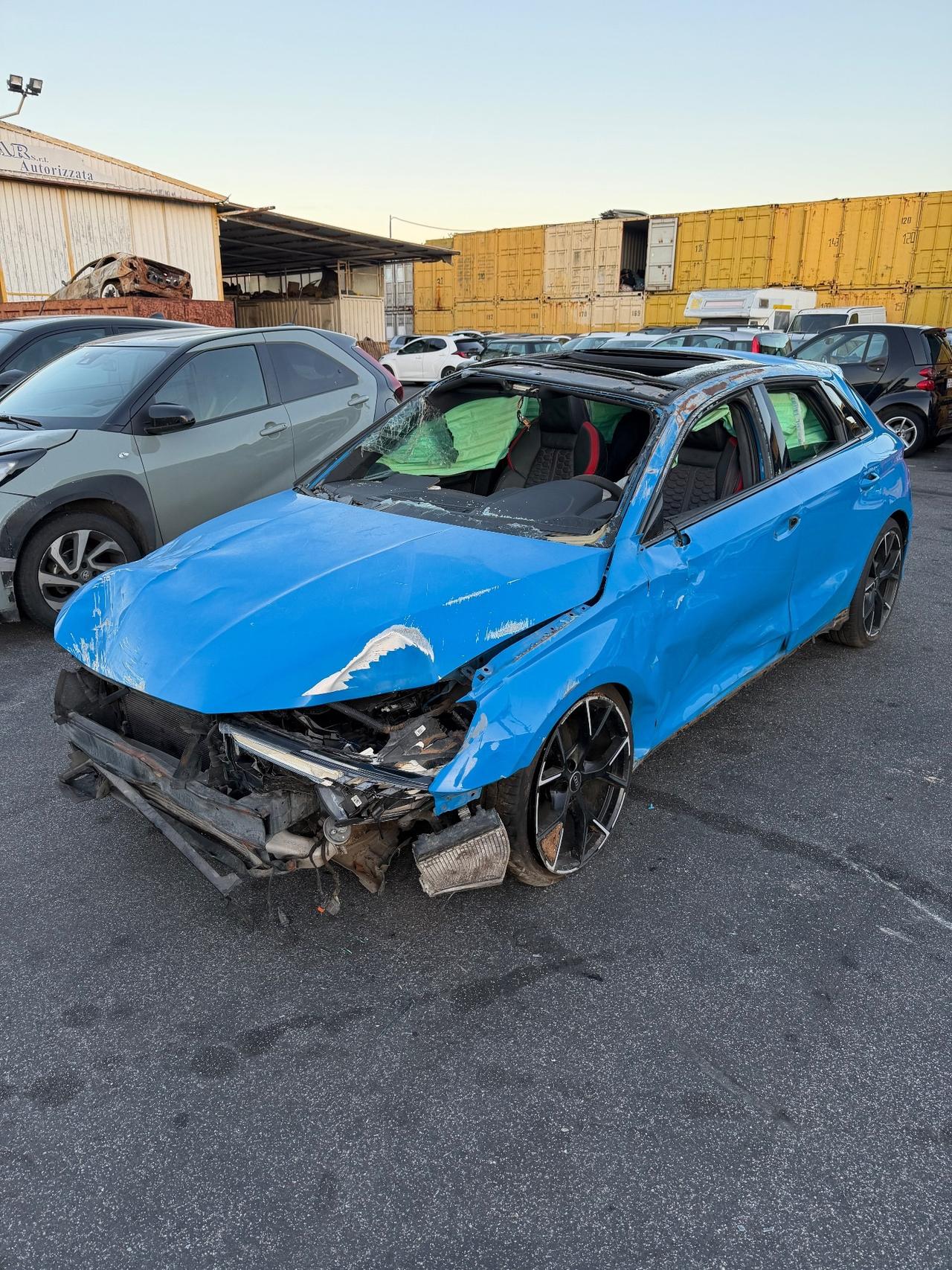 Audi A3 RS 3 SPB TFSI INCIDENTATA