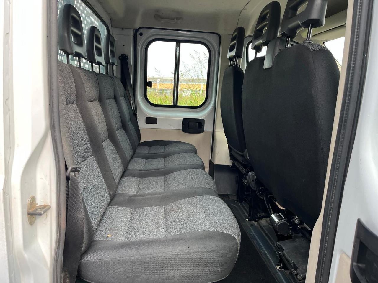 Fiat Ducato 35 2.3 MJT 140CV Cassonato Doppia Cabina ** 7 POSTI **