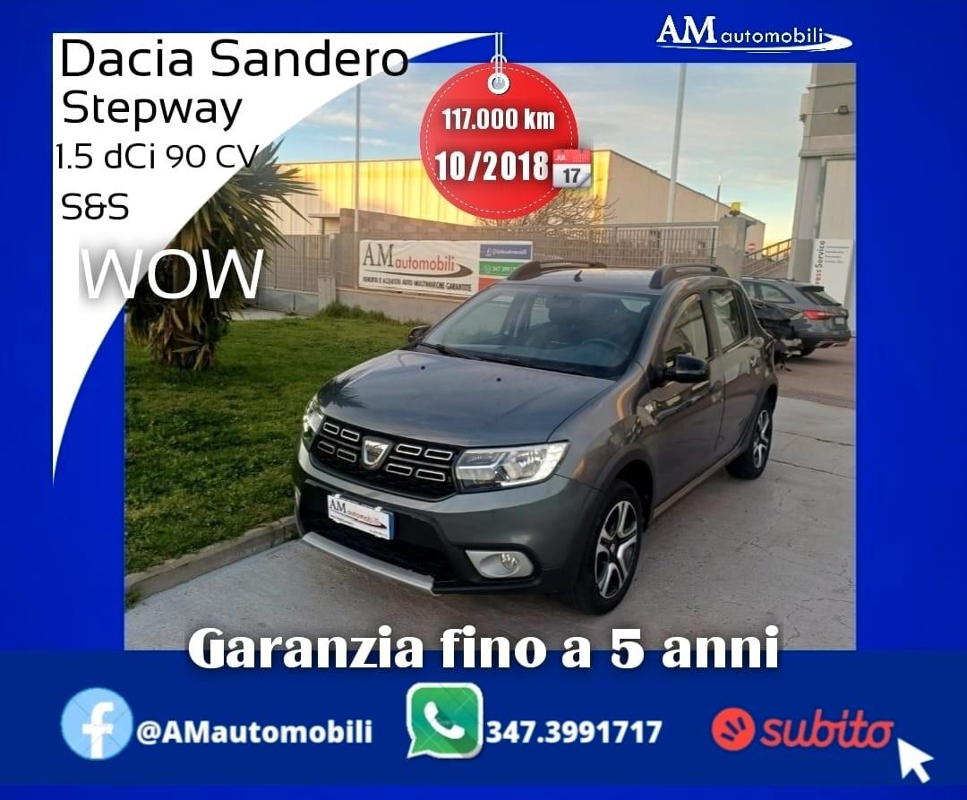 Dacia Sandero Stepway 1.5 dCi 8V 90CV Start&Stop