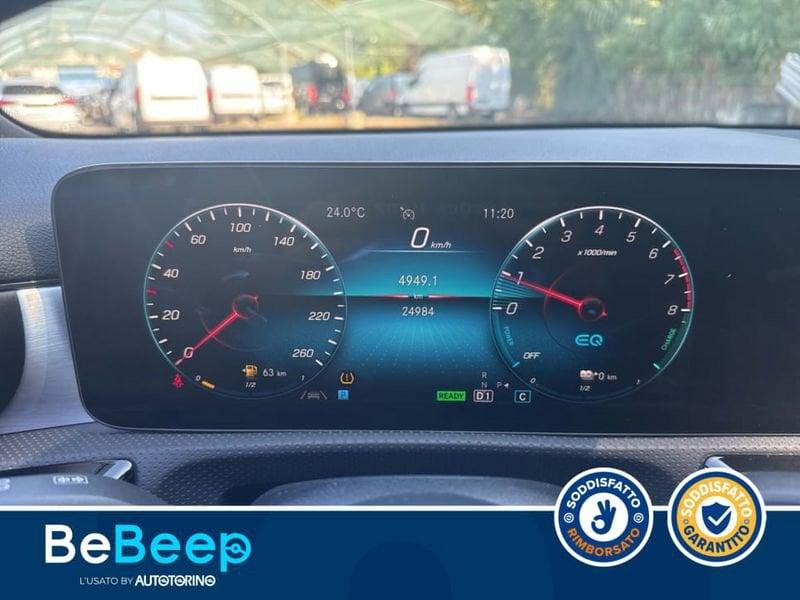 Mercedes-Benz Classe A A 250 E PHEV (EQ-POWER) PREMIUM AUTO