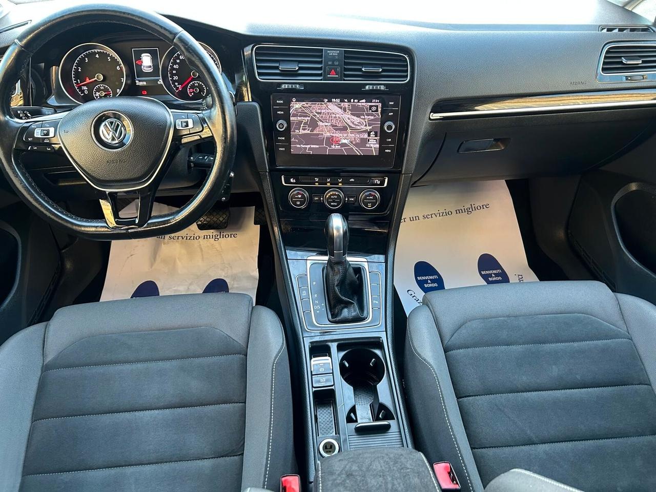 Volkswagen Golf 1.4 TGI DSG 5p. Executive BlueMotion INTERNO IN ALCANTARA