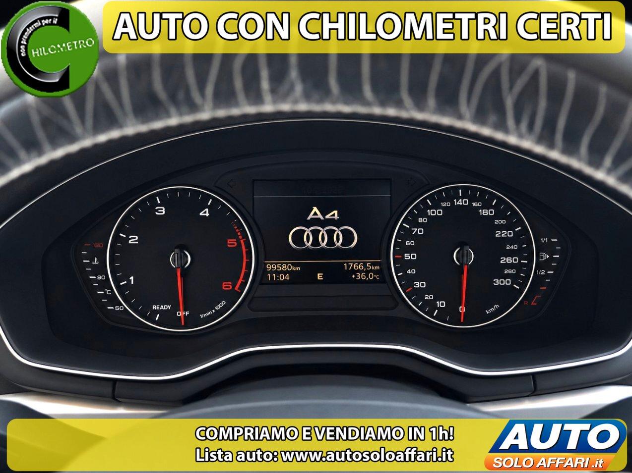 Audi A4 Avant 2.0 TDI SW 150CV MY16 99.000KM EURO6B