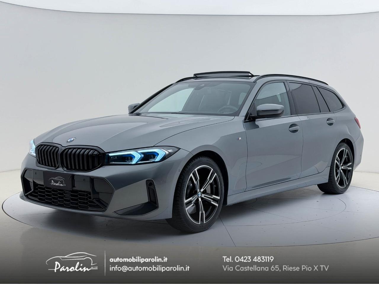 BMW 330 d Touring 48V xDrive Msport Tetto-AssettoAdattivo-Pelle-Black pack