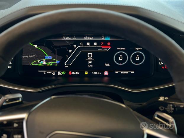 Audi RS6 630CV performance Sedili Racing-Nero Sebr