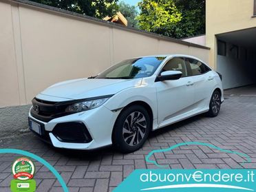 HONDA Civic 1.0T 5 porte Comfort UNICO PROP.TAGLIANDATA