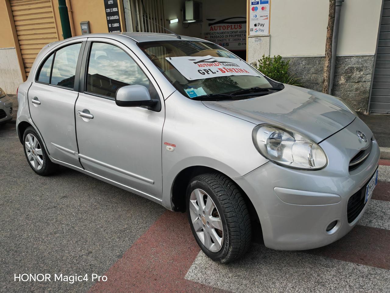 NISSAN MICRA 1.2 BENZINA GPL CV80 KW59 ECO TEKNA