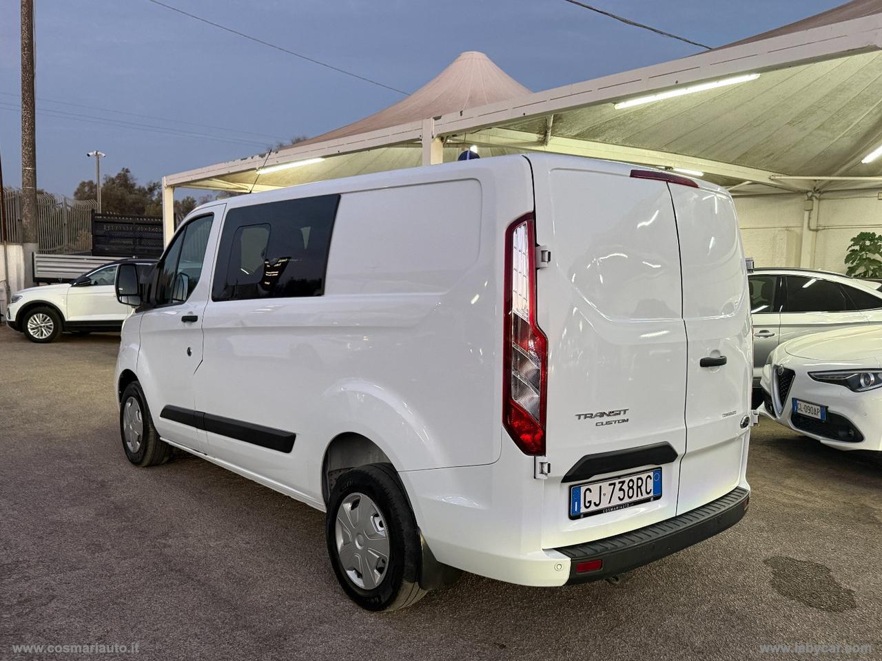 Tran.Cust.300 2.0EcoB.130 DOPPIA CABINA 6 POSTI PASSO MEDIO