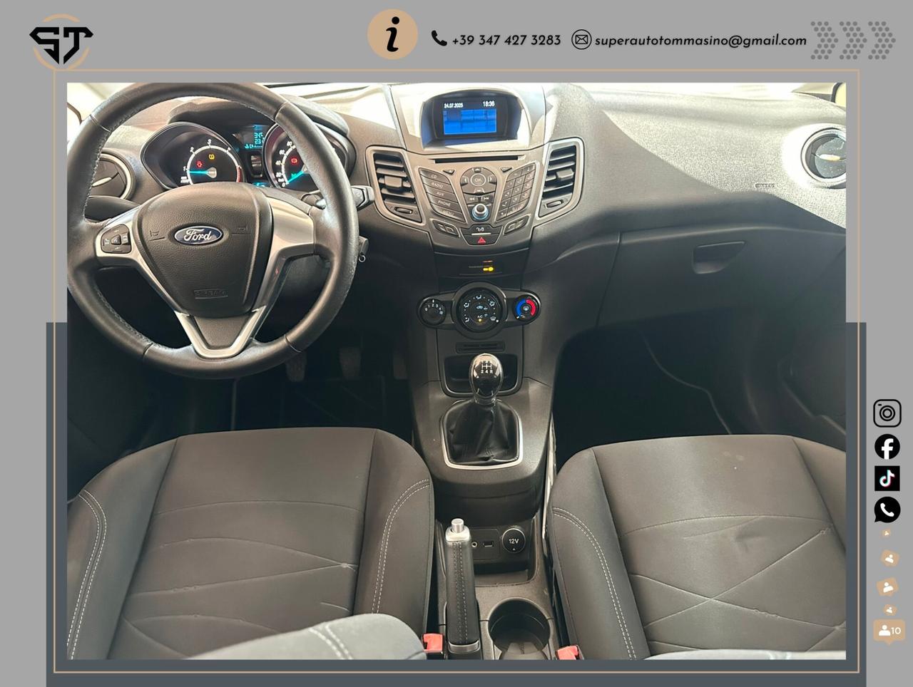 Ford Fiesta 1.5 TDCi 75CV 5 P OK neopatentati