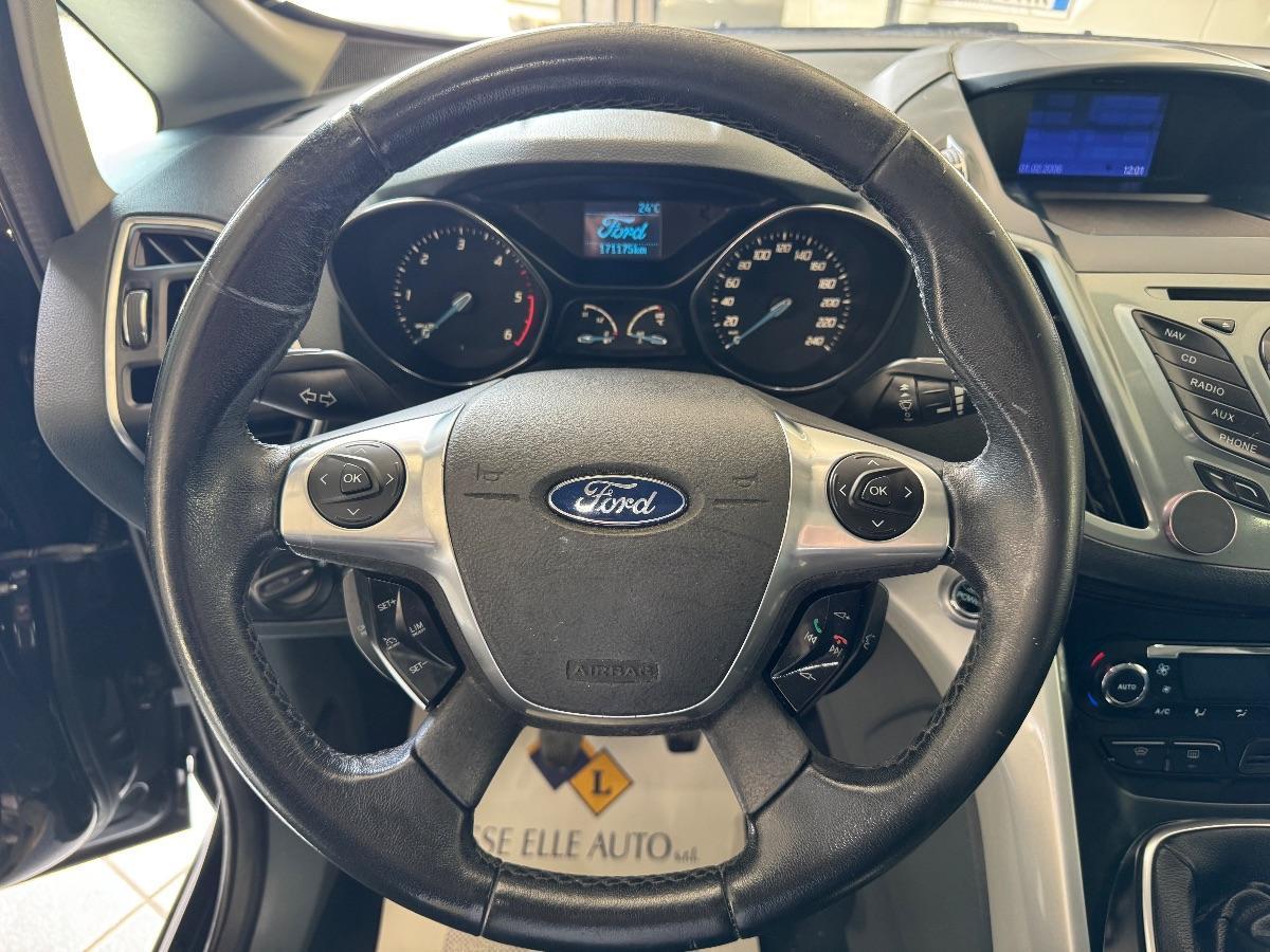 FORD C-Max 1.6 TDCi/115CV Titanium DPF TETTO/ NAVIGATORE/ UNICO PROP