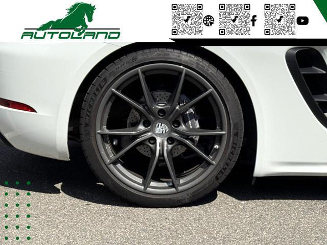 PORSCHE 718 Spyder 2.0 T Pure White PASM Torque Vectoring 300CV
