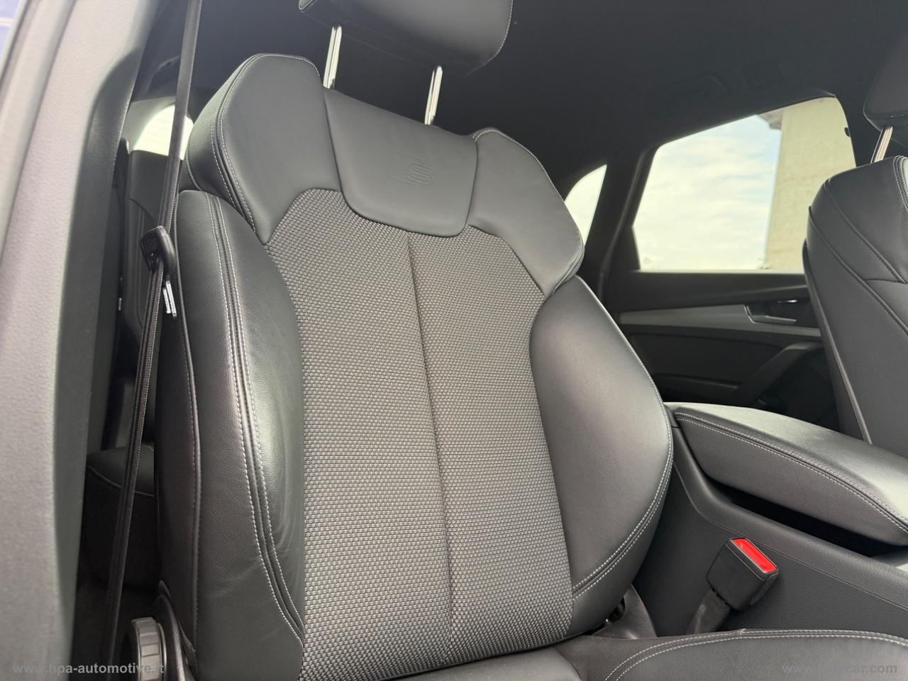 AUDI Q5 2.0TDI mild hybrid S-tronic S-line FULL LED PELLE NAVI BLACK EDITION CARPLAY