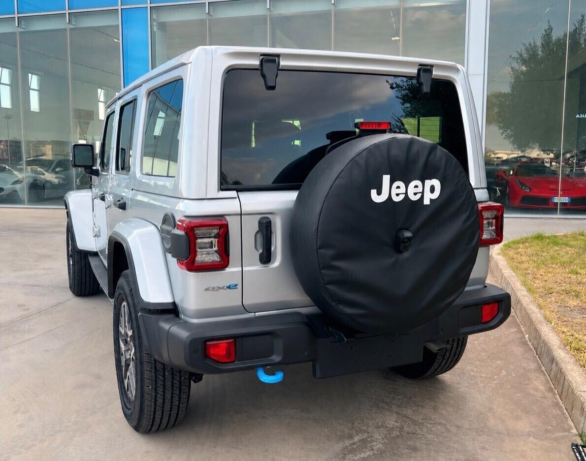 Jeep Wrangler 2.0 PHEV ATX 4xe Sahara - ANTICIPO €24.900 NOLEGGIO NO SCORING