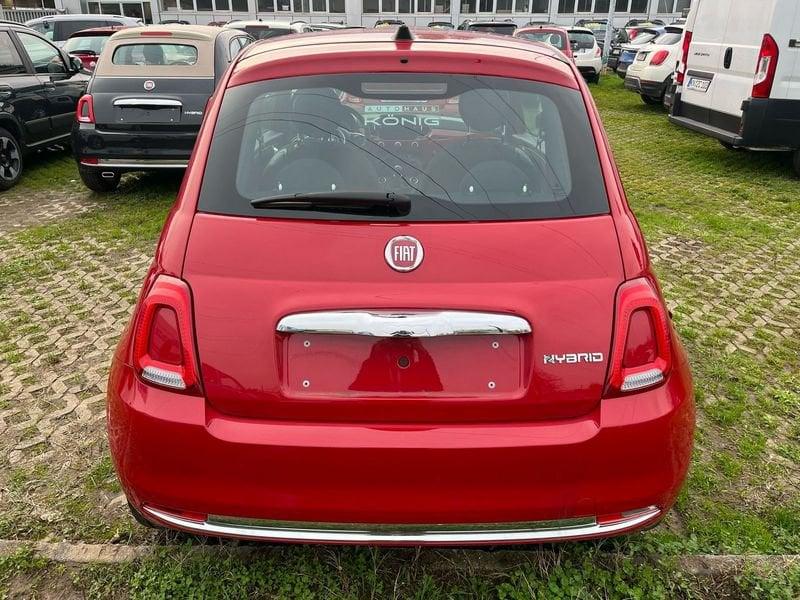 FIAT 500 1.0 Hybrid Red