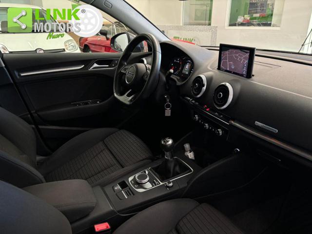 AUDI A3 SPB 30 TDI KM CERT, NAV, CLIMA BIZ.