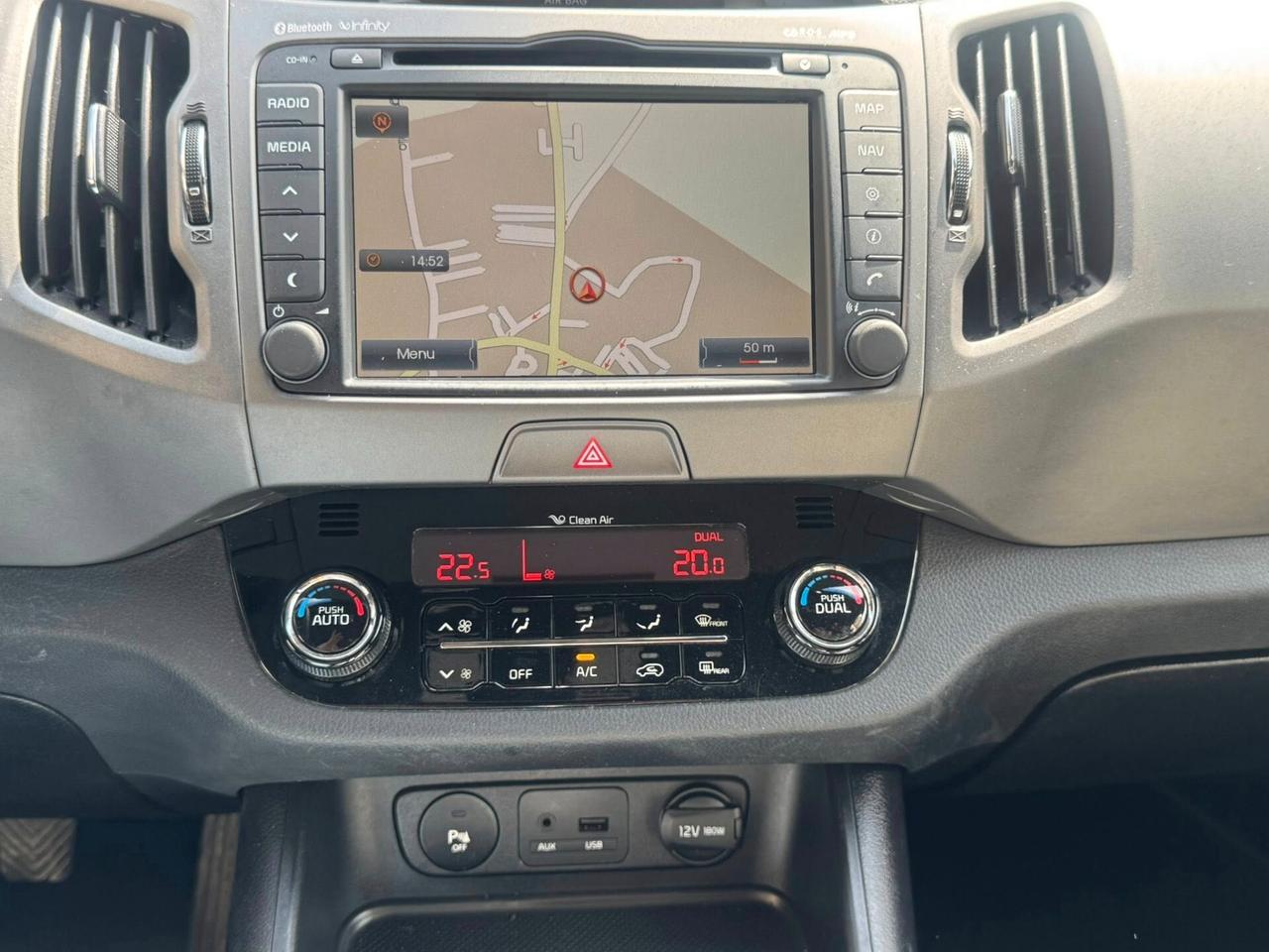 KIA SPORTAGE 1.7 CRDI 115 CV. TETTO APRIB.+NAVI+RETROCAMERA