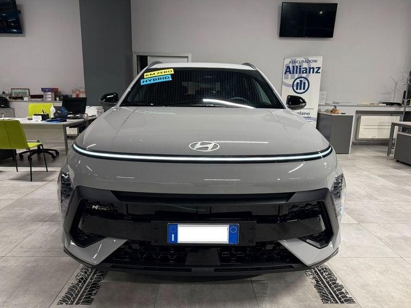 Hyundai Kona Kona 5p 1.6 GDI HEV HYBRID DCT 138cv complessivi - N-LINE -
