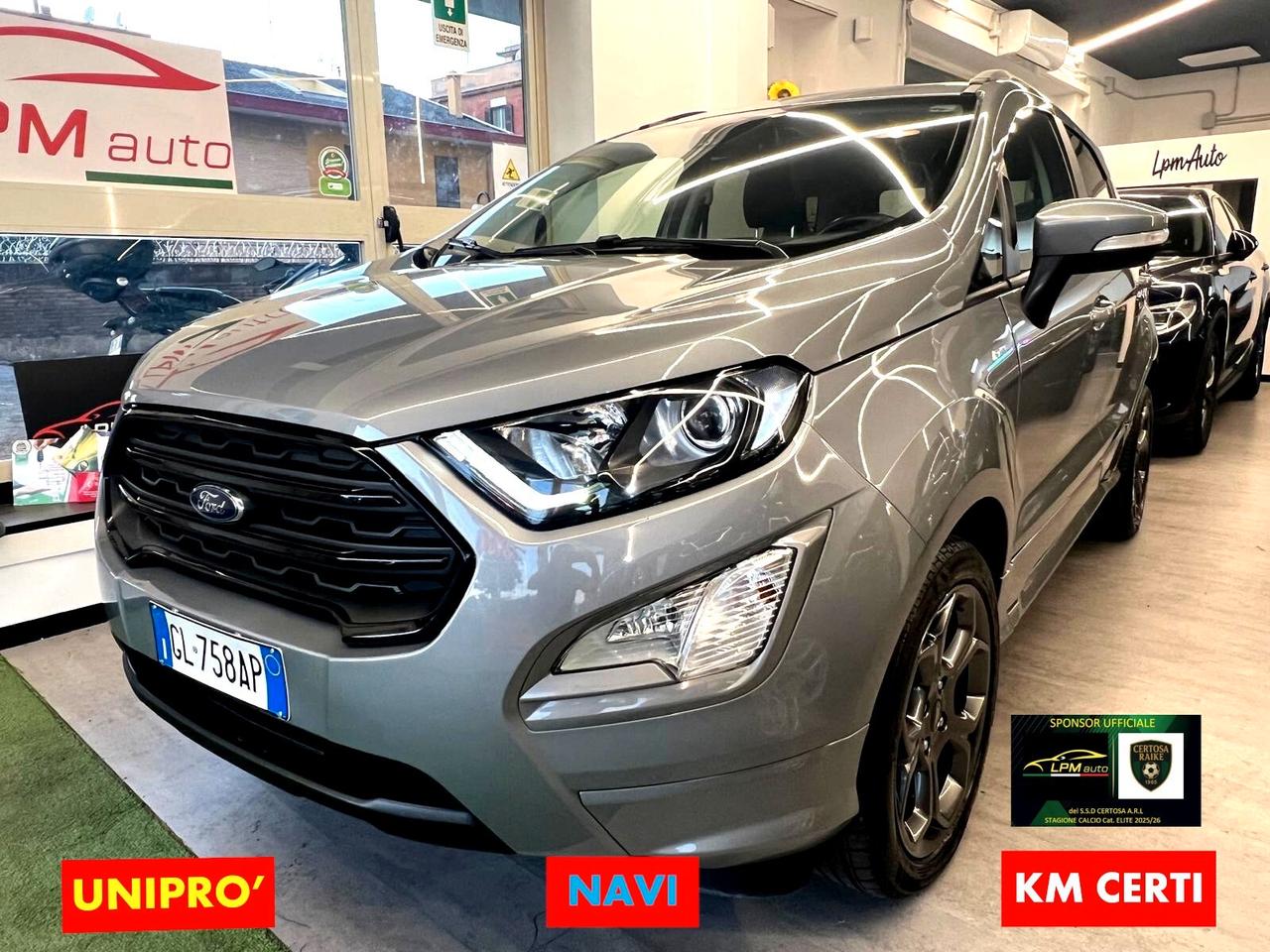 Ford EcoSport 1.0 EcoBoost 125 CV UNIPRO NAVI KM CERTIFIC