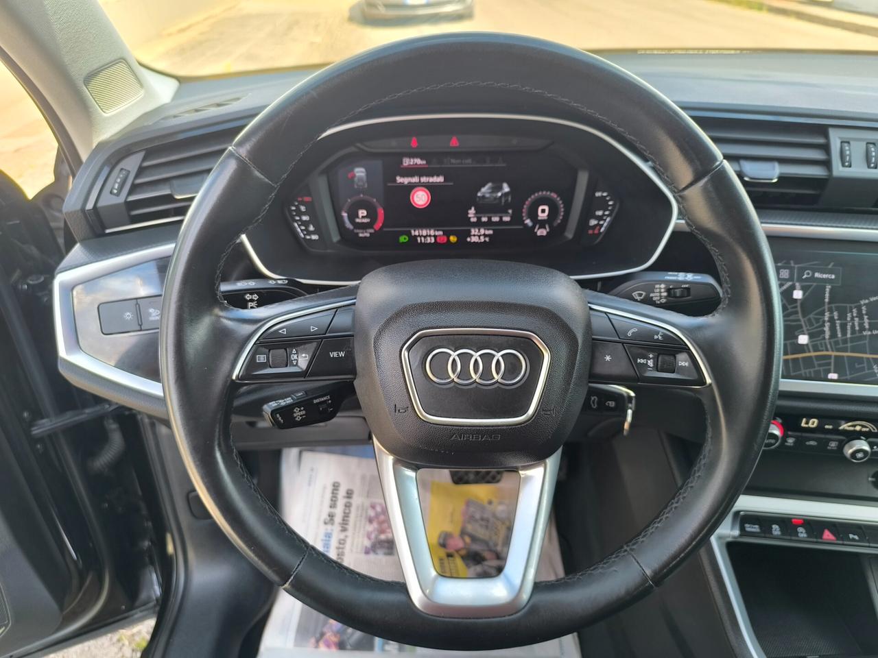 AUDI Q3 35 2.0 TDI 150cv 08/2020 1PROP LED/NAV/FARI MATRIX