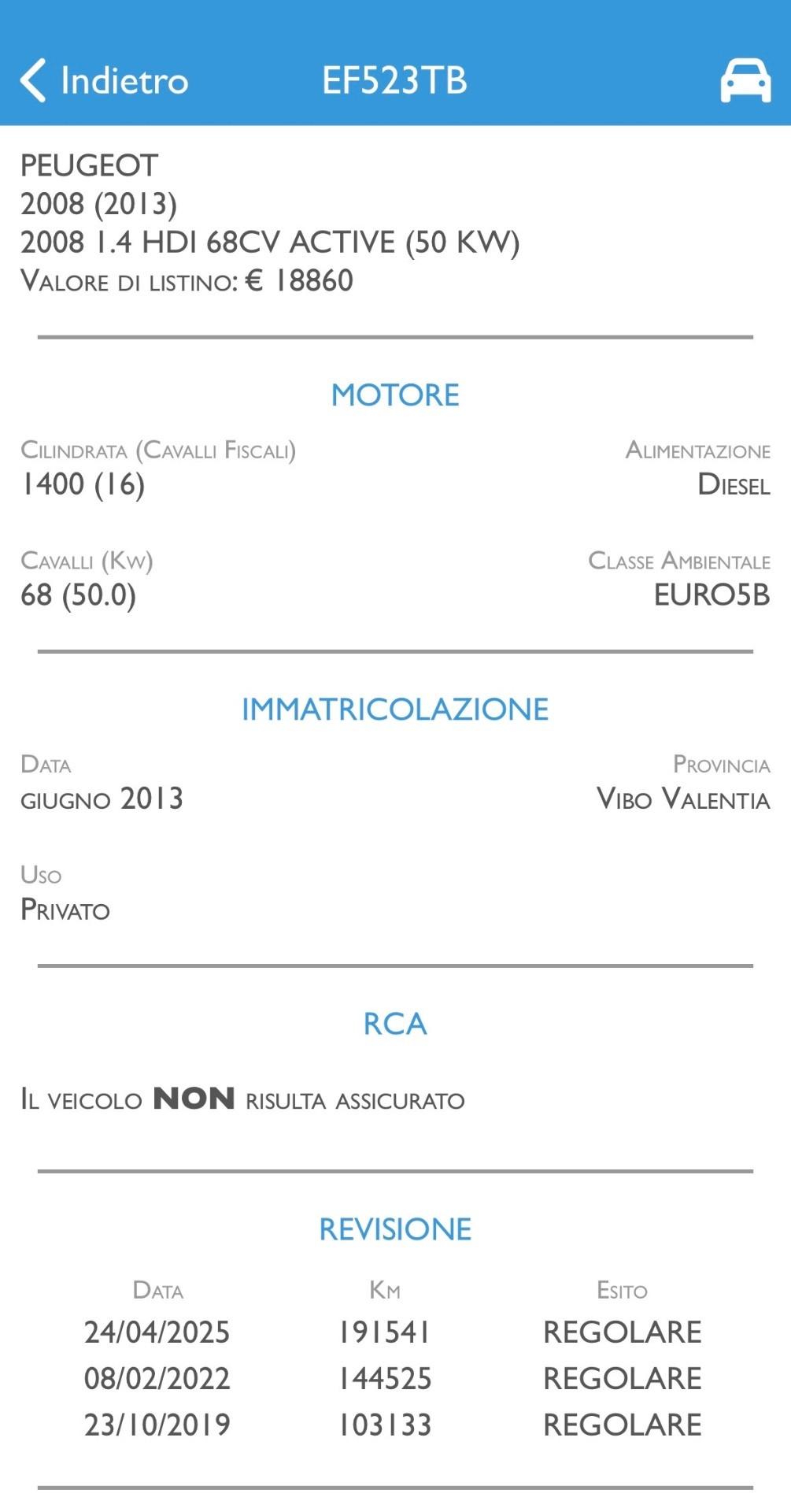 Peugeot 2008 1.4 HDi 68 Cv - 2013