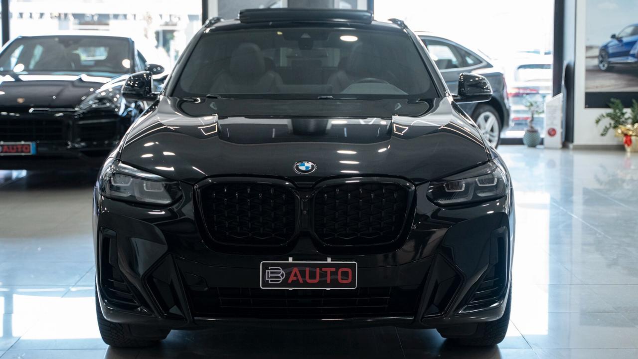 Bmw X4 XDRIVE 30D MHEV 48V MSPORT PRO 20" TETTO PACK LUCI XENO NAVI PELLE FULL OPTIONAL