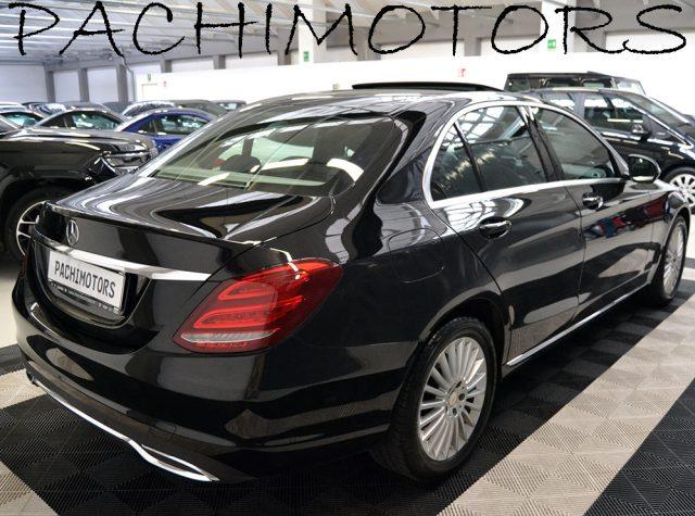 MERCEDES-BENZ C 180 Sport Automatica-Tetto-Navi-Led-Service M.B.