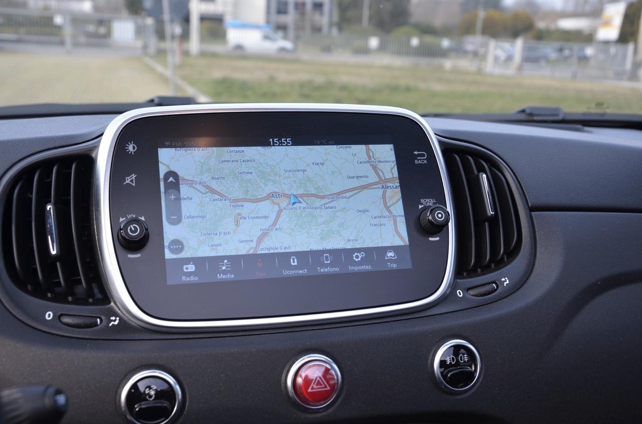 ABARTH 595C 1.4 T-JET ESSEESSE 180cv AUT, PARI AL NUOVO, UFF ITALIANA, AKRAPOVIC, SEDILI IN CARBONIO, 17", PERMUTE