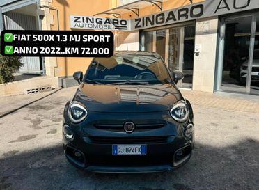 FIAT 500X SPORT 1.3 MJ NAVI PELLE RETROCAMERA FULL