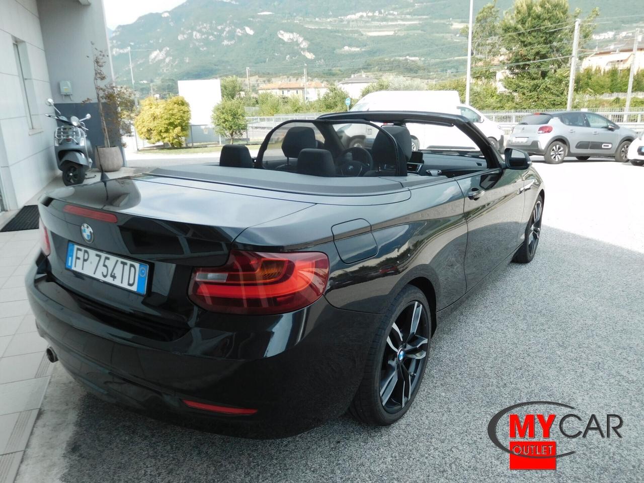 Bmw 218d Cabrio Sport 150cv AUTOMATICA