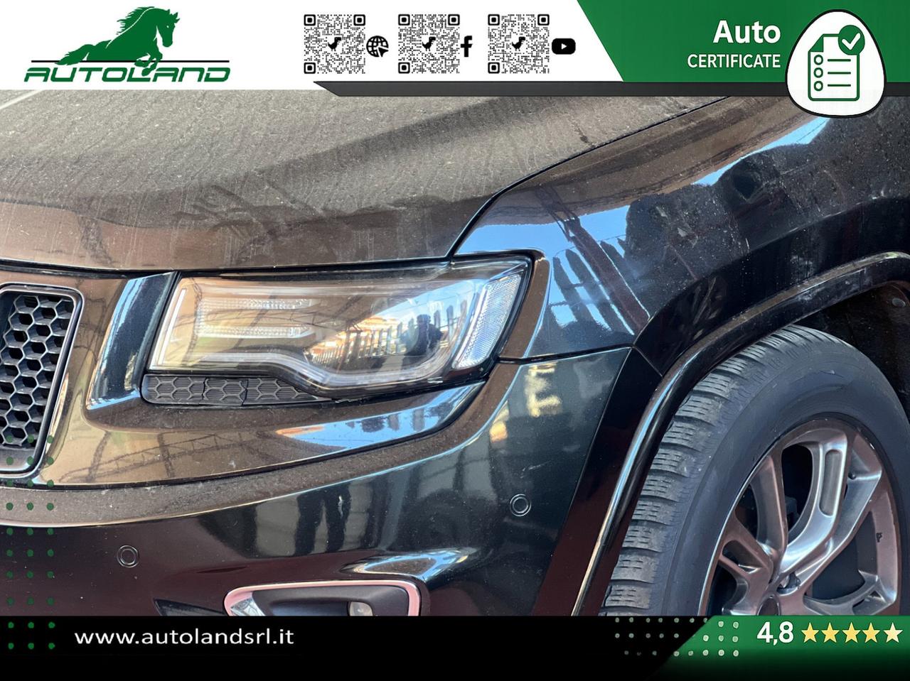 Jeep Grand Cherokee 3.0 crd V6 Overland 250cv auto