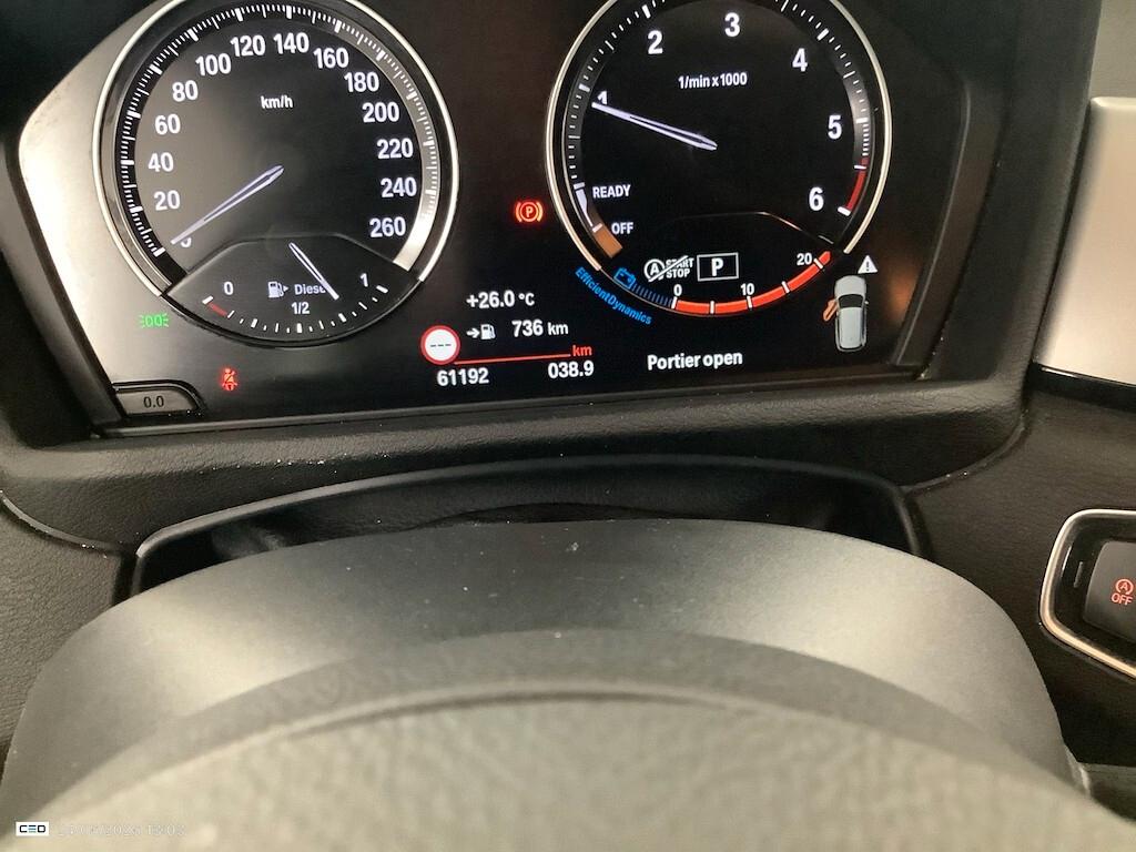 BMW X1 16D 115CV STEPTRONIC S-DRIVE BUSINESS ADVANTAGE ( CRUISE - PELLE - TETTO PANORAMICO APR. - NAVI - PARK ASSISTANT - CERCHI 17 )