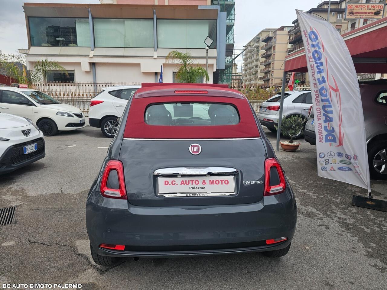 Fiat 500 C 1.0 Benzina Hybrid Red 70Cv..2022