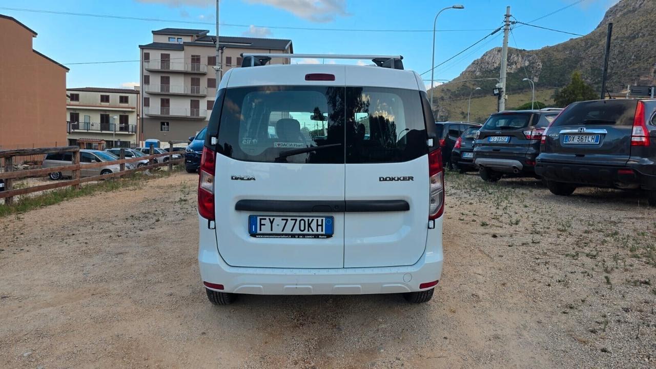DACIA DOKKER 1.5 BLUE DCI 75 CV 2019 EU6 SeS (AUTOCARRO 4 POSTI)