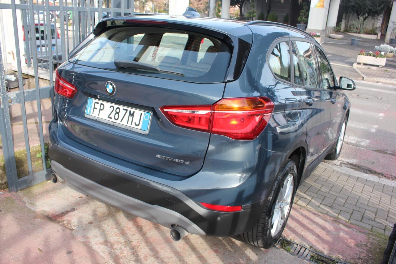 BMW X1 20d SPORT AUTO UNIPRO CRONO TAGLIANDI FULL LED TEC