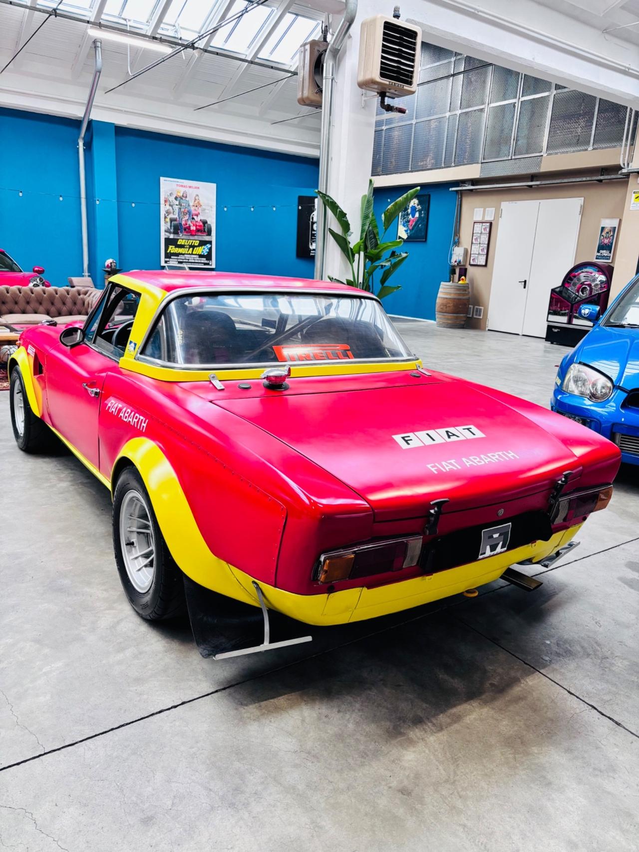 Abarth 124 Rally gruppo 4 (CSA) - 1975 Documenti d'Epoca Originali Raro Esemplare