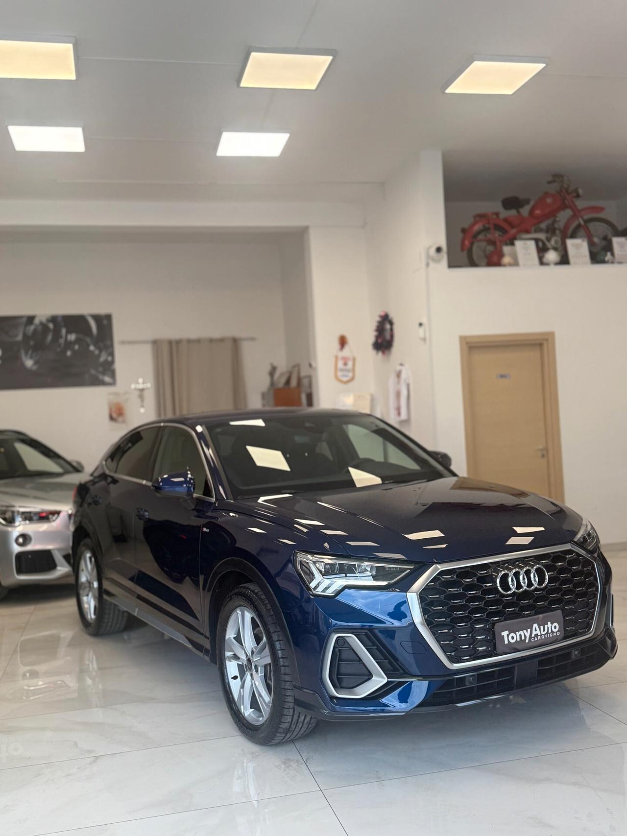Audi Q3 SPB 35 tdi Sline edition NAVI,TELECAMERA,FARI LED,VIRTUAL COCKPIT,APPLE CARPLAY,PELLE PARZIALE