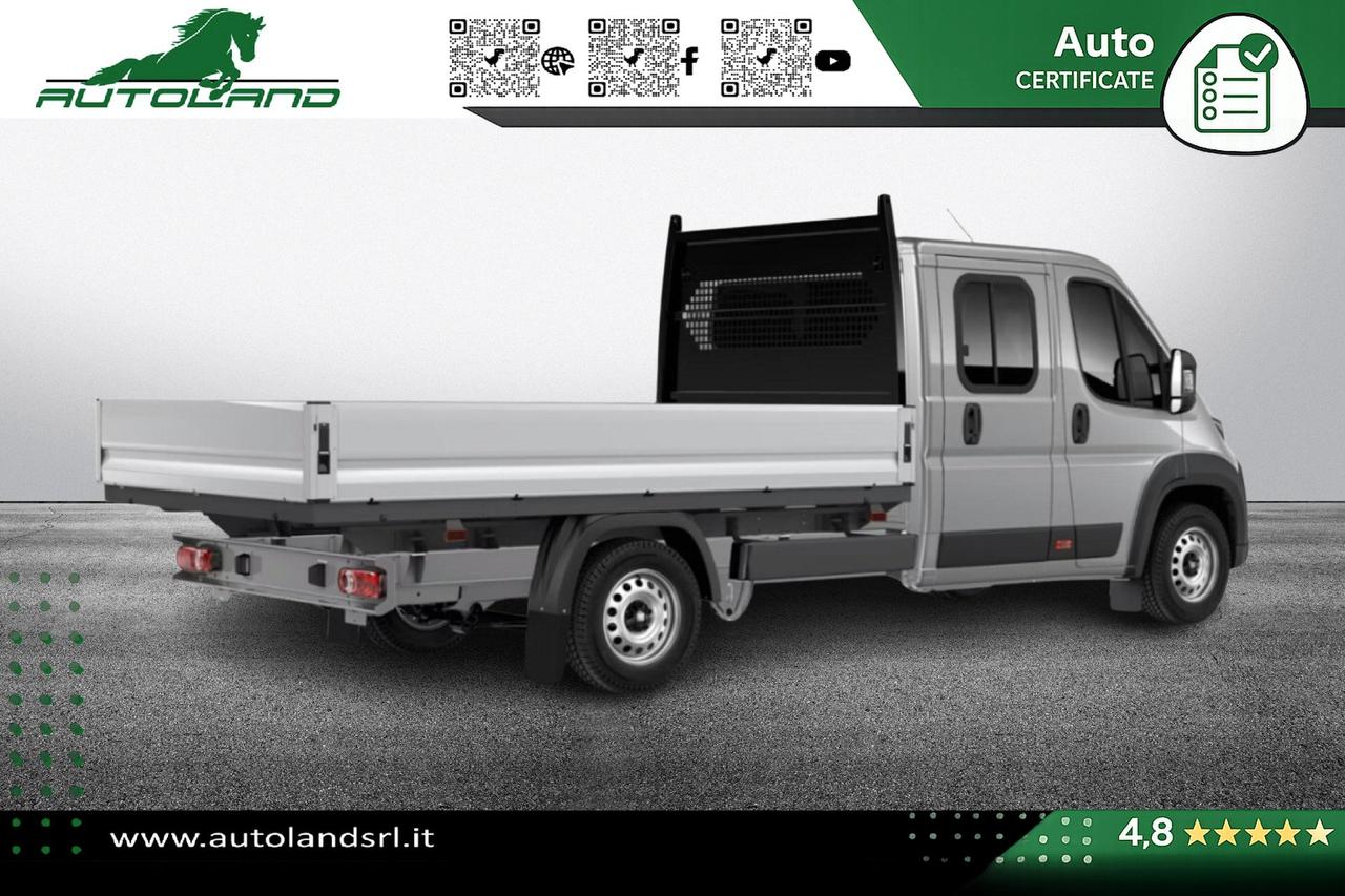FIAT Ducato 35 Pianale L4 Doppia Cabina 7 posti 2.2 diesel 180cv auto *Iva Esposta*