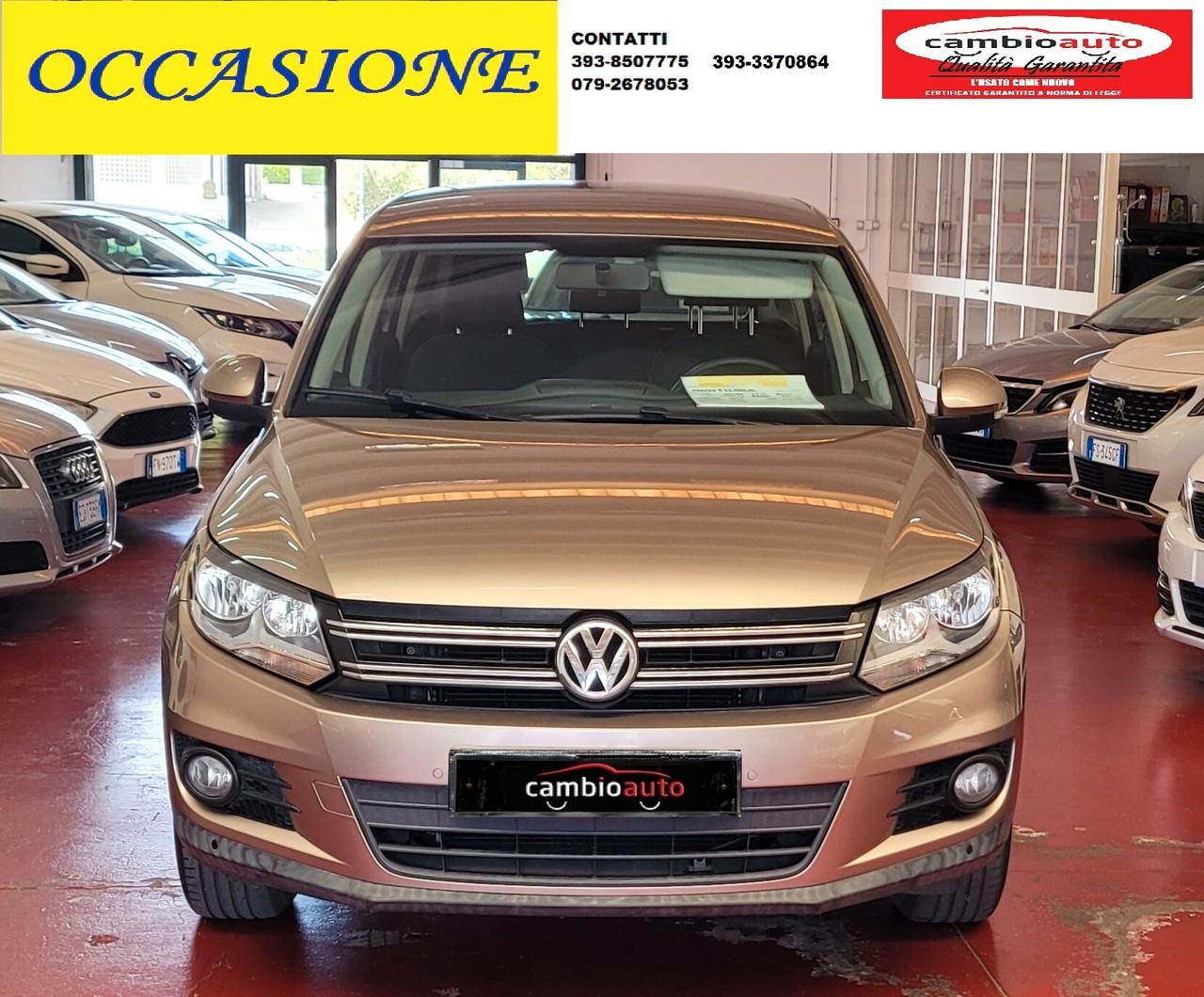 Volkswagen Tiguan 2.0 TDI 110 CV BlueMotion Tech. COME NUOVA