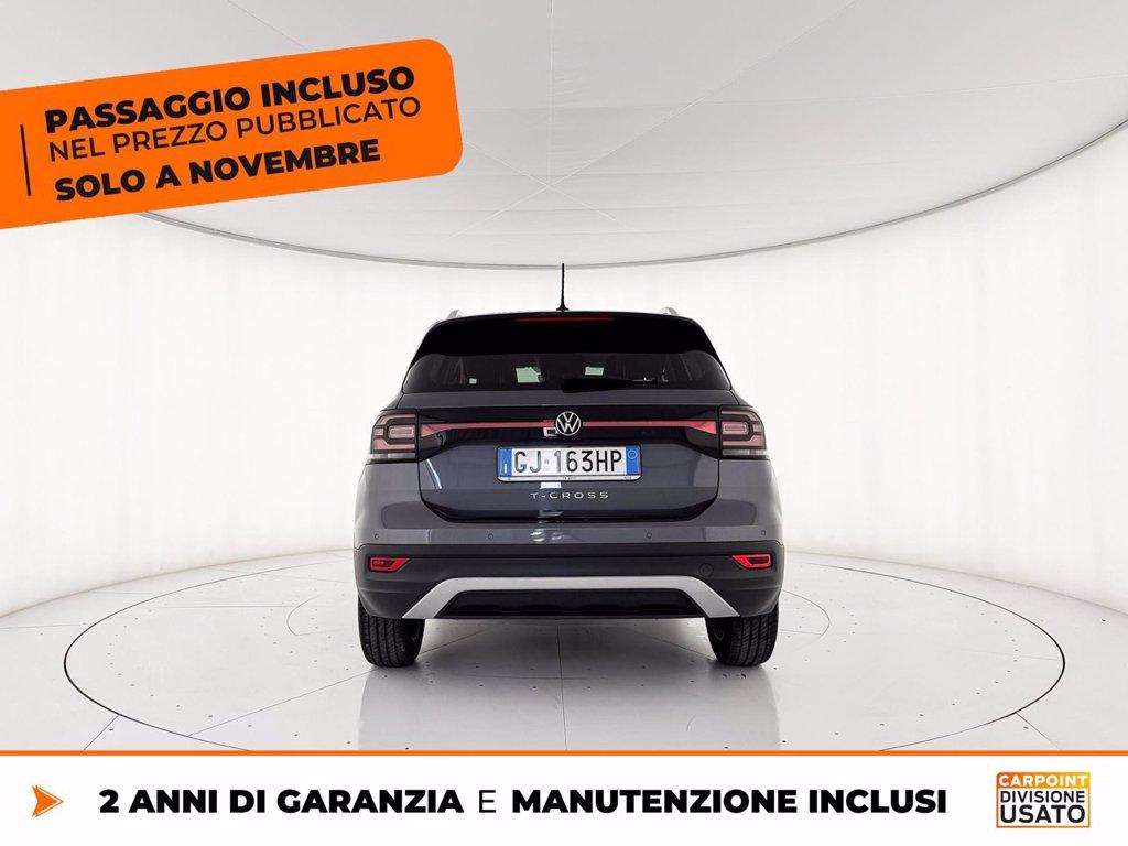 VOLKSWAGEN T-cross 1.0 tsi advanced 110cv dsg del 2022