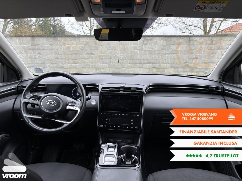 HYUNDAI Tucson 3ª serie Tucson 1.6 HEV aut. Ex...