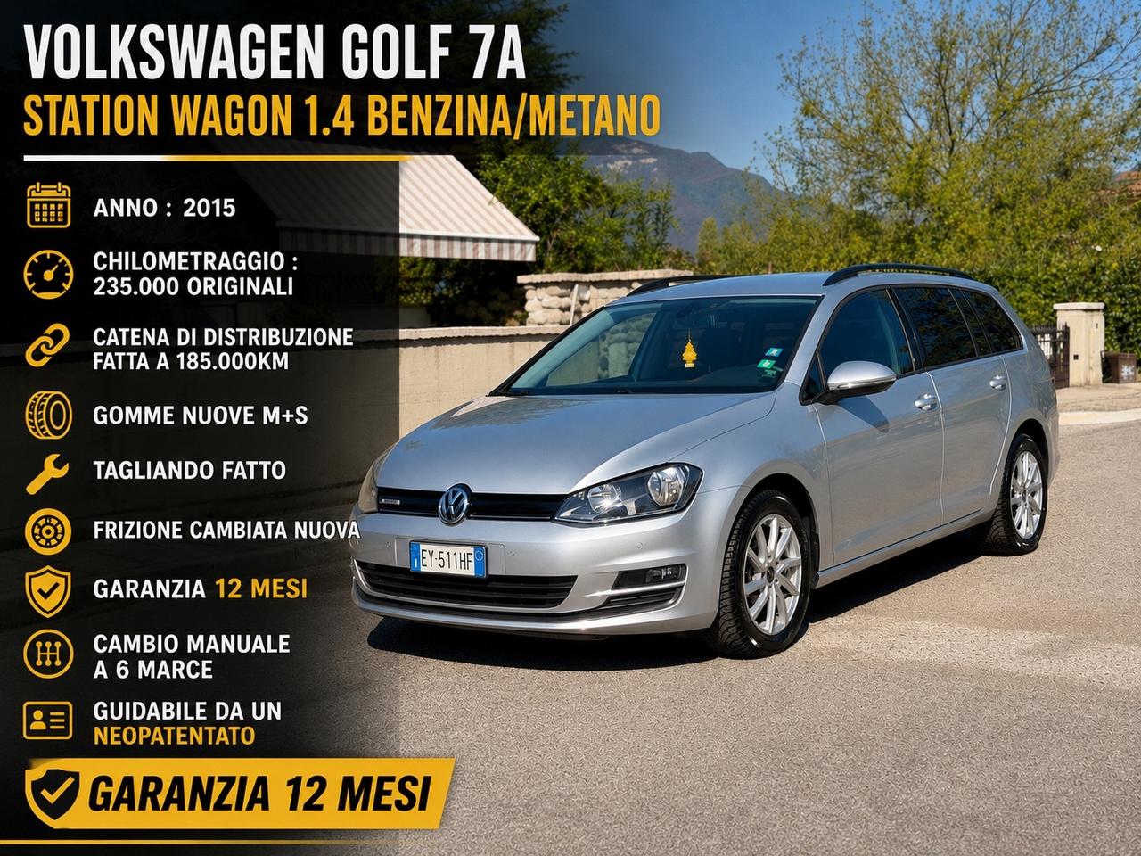 Volkswagen Golf Variant 1.4 TGI Comfortline BlueMotion