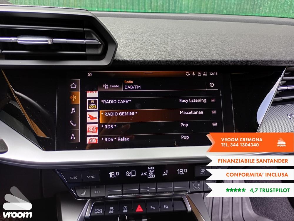 AUDI A3 4ª serie A3 SPB 40 TFSI quattro S tron...